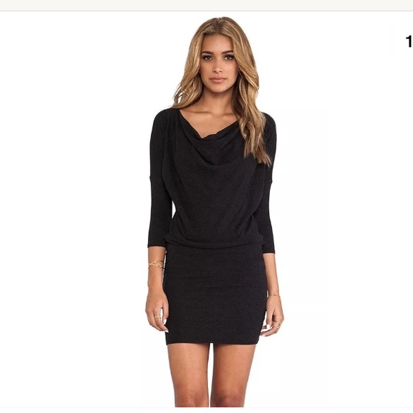 James Perse Dresses & Skirts - James Perse cowl neck mini dress 1